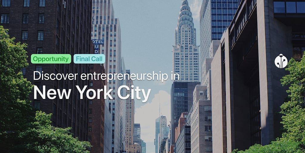 Ανακάλυψε την επιχειρηματικότητα στην Νέα Υόρκη
